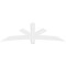 Ekena Millwork Alberta Architectural Grade PVC Gable Bracket, 96"W x 28"H x 6"D x 6"F, 7/12 Pitch GBP096X28X0606ALB00 - alternate 5